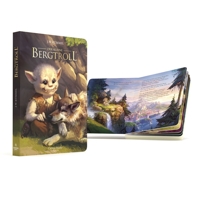 Der kleine Bergtroll